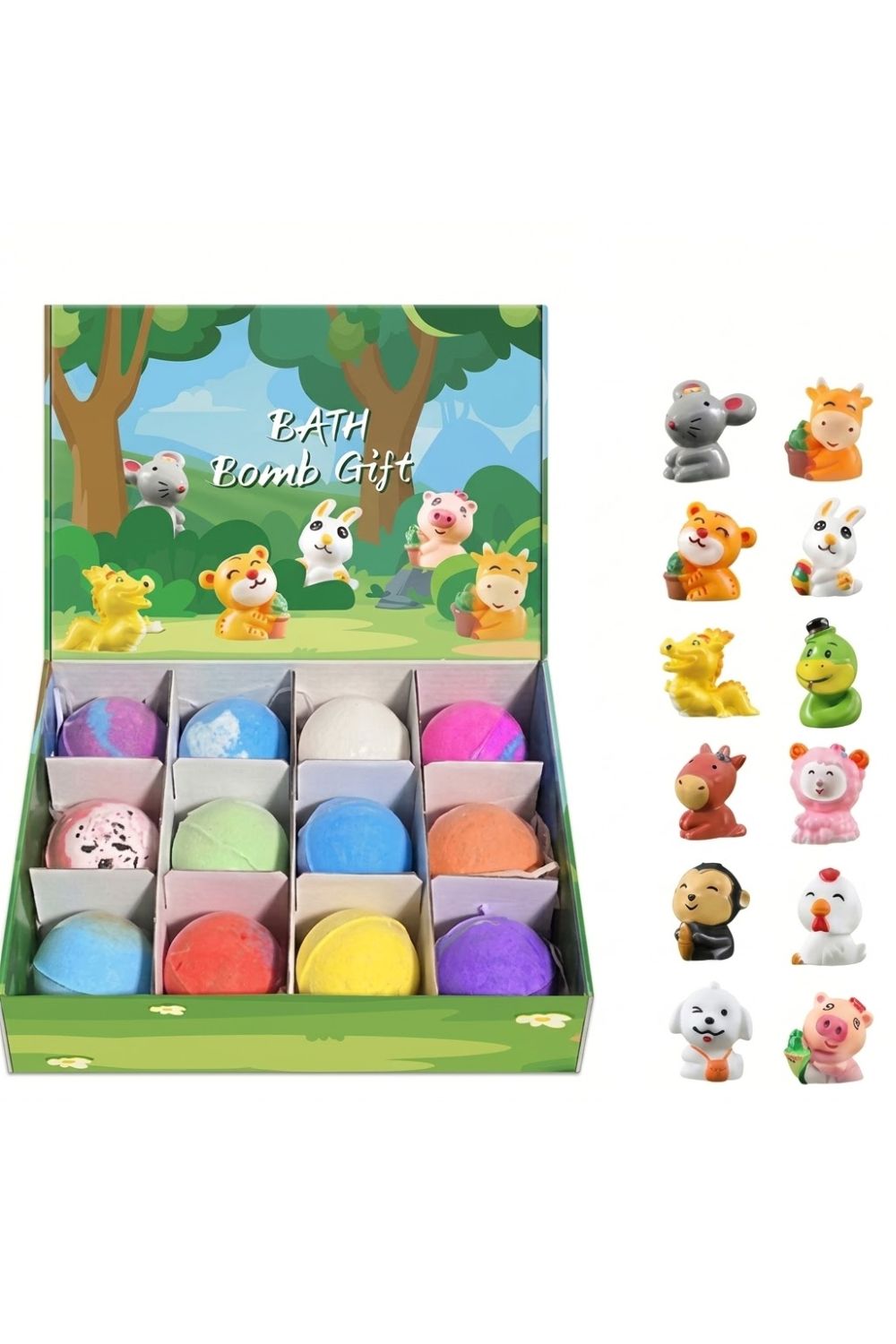 Bath Bomb Άλατα Μπάνιου “Zoo”