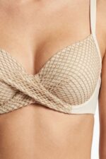 Γυναικείο Μαγιό Bluepoint Bikini Top "Choco Lovers" Cup D - Image 2