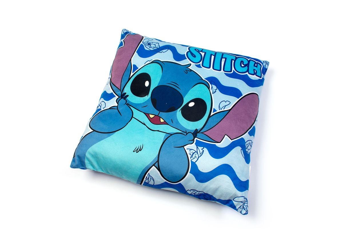 Βελούδινο Μαξιλάρι Disney Home Stitch 09 38X38 Blue 100% Velboa Βελούδινο Μαξιλάρι Disney Home Stitch 09 38X38 Blue 100% Velboa