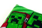 Βελούδινο Μαξιλάρι Mojang Minecraft 12 38X38 Light Green 100% Velboa - Image 3