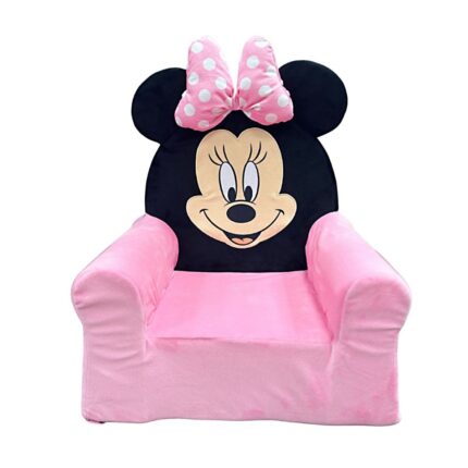 Πολυθρόνα Disney Home Minnie 49 34x47x48 Pink-Black 100% Velboa