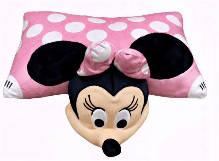 Μαξιλάρι - Λούτρινο 2 σε 1 Disney Home Minnie 88 45X28 Pink 100% Polyester