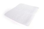 Κουβέρτα Πικέ bebe Μονόχρωμη 325 gr/m² 85x110 White 100% Cotton
