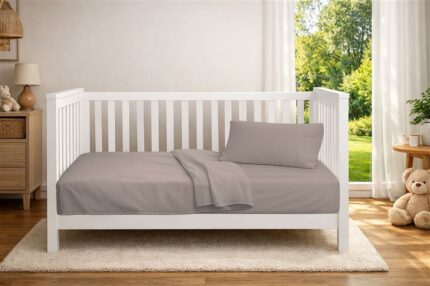 Κουβέρτα Πικέ bebe Μονόχρωμη 325 gr/m² 125x150 Elephant 100% Cotton