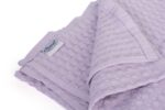 Κουβέρτα Πικέ Μονόχρωμη 325 gr/m² 225x270 Pastel Lilac 100% Cotton - Image 2