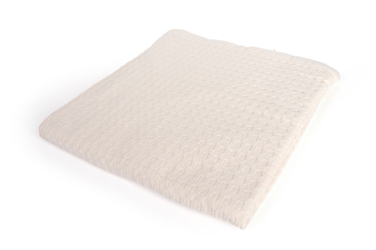 Κουβέρτα Πικέ bebe Μονόχρωμη 325 gr/m² 85x110 Ecru 100% Cotton Κουβέρτα Πικέ bebe Μονόχρωμη 325 gr/m² 85x110 Ecru 100% Cotton