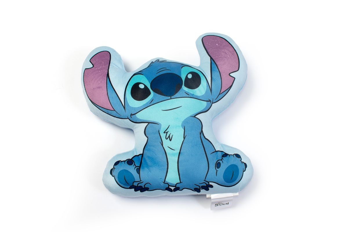 Μαξιλάρι 3D Disney Home Stitch 350 35 cm Sky Blue 100% Velboa Μαξιλάρι 3D Disney Home Stitch 350 35 cm Sky Blue 100% Velboa