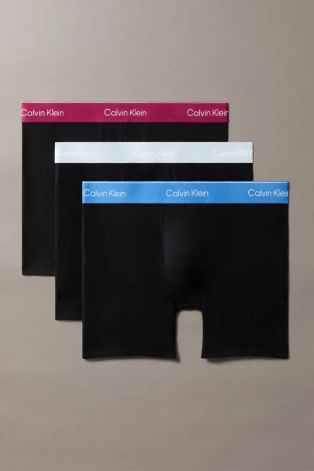 andrika-boxer-bries-calvin-klein-icon-cotton-stretch-3-pack-plus-size Ανδρικά Boxer Briefs Calvin Klein Icon Cotton Stretch (3 Pack) Plus Size - Image 1