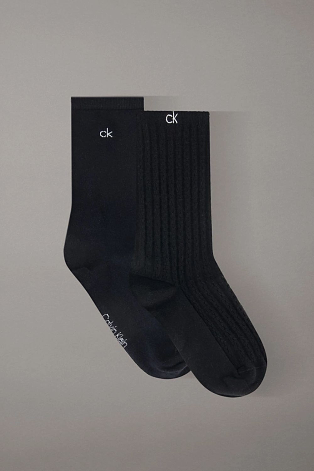 gynaikeies-kaltses-calvin-klein-logo-2-pack Γυναικείες Κάλτσες Calvin Klein "Logo" (2 Pack) - Image 1