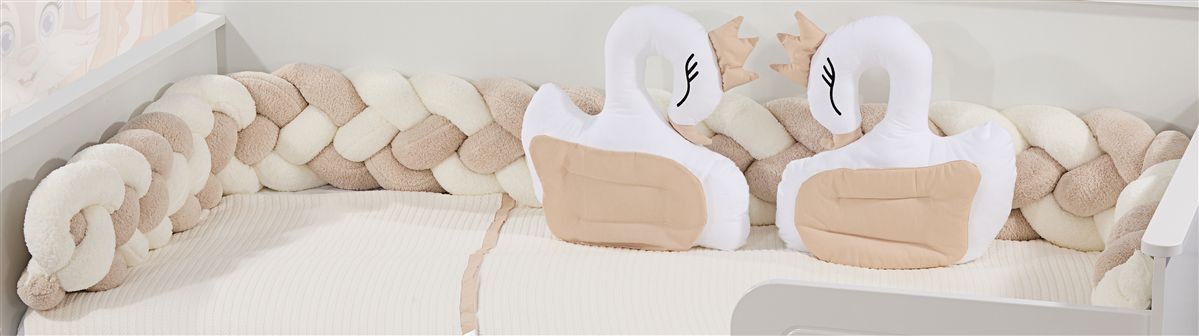 Πάντα Πλεξούδα bebe Wellsoft 40 Μήκος 220 cm White-Beige 100% Polyester Πάντα Πλεξούδα bebe Wellsoft 40 Μήκος 220 cm White-Beige 100% Polyester