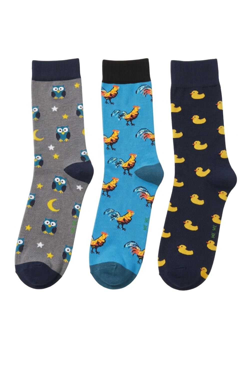 andrikes-kaltses-me-we-me-schedia-gift-box-3-pack Ανδρικές Κάλτσες Me-We Με Σχέδια Gift Box (3 Pack) - Image 1