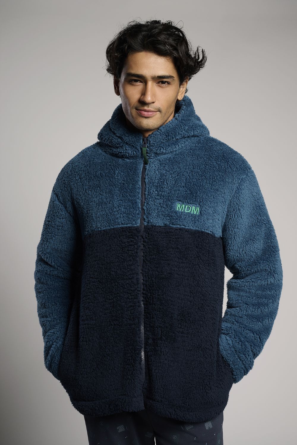 andriki-roba-muydemi-fleece-frote-mdm Ανδρική Ρόμπα Muydemi Fleece-Φροτέ "MDM" - Image 1