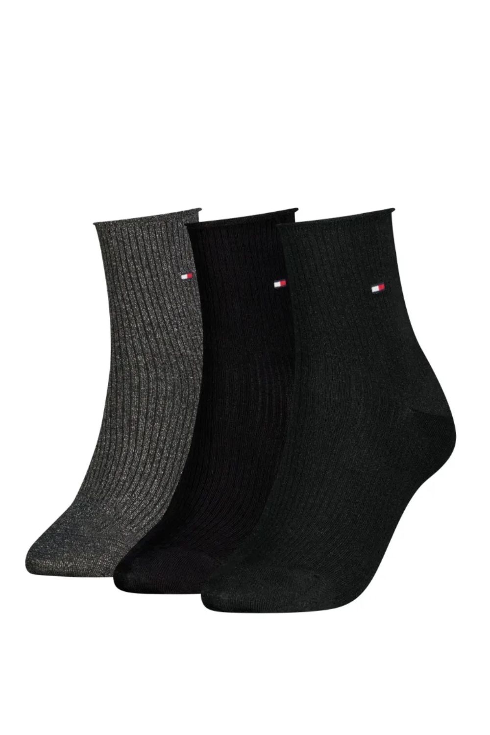 gynaikeies-kaltses-tommy-hilfiger-gift-box-lurex-3-pack Γυναικείες Κάλτσες Tommy Hilfiger Gift Box Lurex (3 Pack) - Image 1